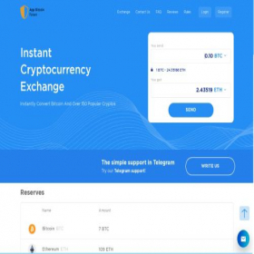 Скриншот главной страницы сайта cryptolear.com
