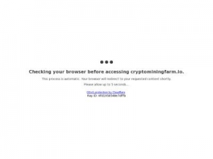 Скриншот главной страницы сайта cryptominingfarm.io