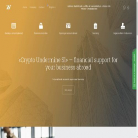 Скриншот главной страницы сайта cryptopartnerprogram.net