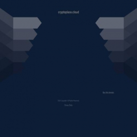 Скриншот главной страницы сайта cryptoplace.cloud