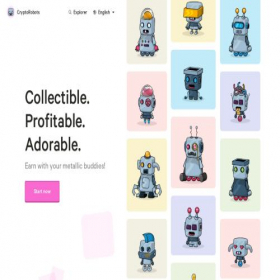 Скриншот главной страницы сайта cryptorobots.cc