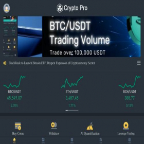 Скриншот главной страницы сайта cryptpro.cc