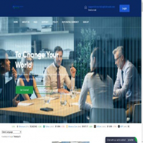 Скриншот главной страницы сайта crystalcapitaltrade.com