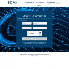 Скриншот главной страницы сайта cs.segpay.com