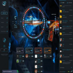 Скриншот главной страницы сайта csflipskins.com
