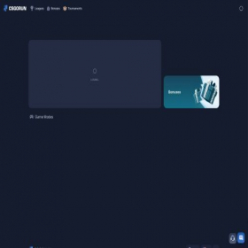 Скриншот главной страницы сайта csgobc.run