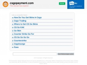 Скриншот главной страницы сайта csgopayment.com