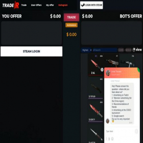 Скриншот главной страницы сайта csgotm.gcourtage.app