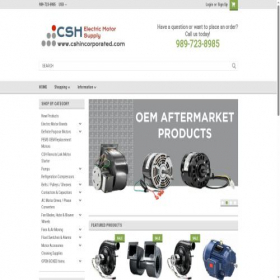 Скриншот главной страницы сайта cshincorporated.com