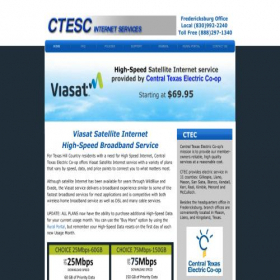 Скриншот главной страницы сайта ctesc.net
