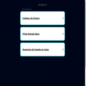 Скриншот главной страницы сайта ctrust.co