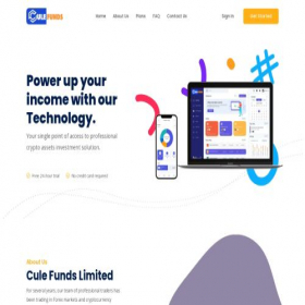 Скриншот главной страницы сайта culefundlimited.com