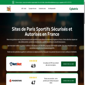 Скриншот главной страницы сайта cybatrix.com