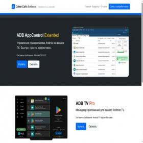 Скриншот главной страницы сайта cybercatsoft.com