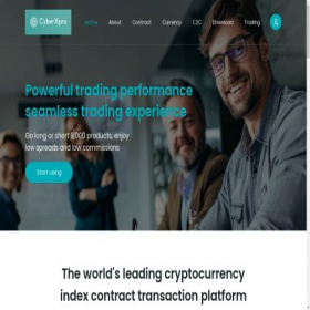 Скриншот главной страницы сайта cyberxpro.pro