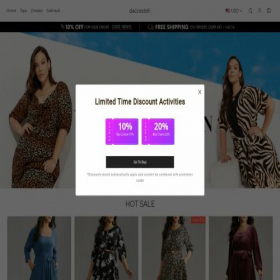 Скриншот главной страницы сайта daccesteh.com
