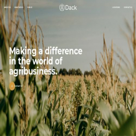 Скриншот главной страницы сайта dacktrading.com