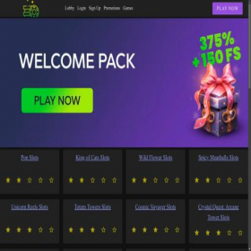 Скриншот главной страницы сайта dadycasino.com
