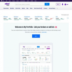 Скриншот главной страницы сайта dailyfinance.com