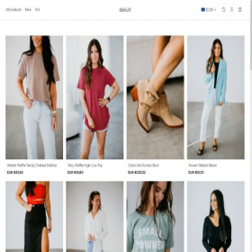 Скриншот главной страницы сайта dakult.com