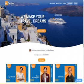 Скриншот главной страницы сайта danabest.incruises.com
