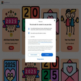 Скриншот главной страницы сайта dare2023.com