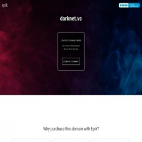 Скриншот главной страницы сайта darknet.vc