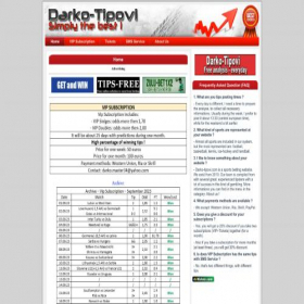 Скриншот главной страницы сайта darko-tipovi.com
