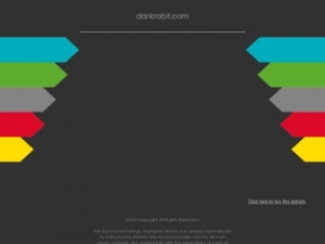 Скриншот главной страницы сайта darkrobit.com