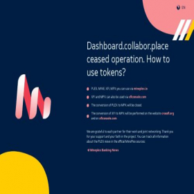 Скриншот главной страницы сайта dashboard.collabor.place