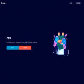 Скриншот главной страницы сайта daxacorporation.net