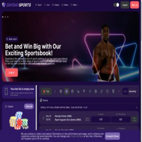 Скриншот главной страницы сайта daydaysports.com