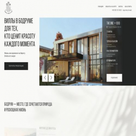 Скриншот главной страницы сайта dda-bodrum.com