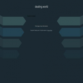 Скриншот главной страницы сайта dealing.world