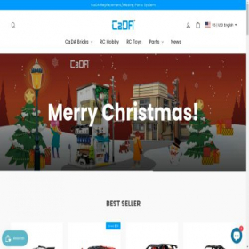 Скриншот главной страницы сайта decadastore.com