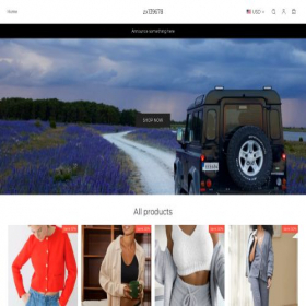 Скриншот главной страницы сайта decadeo.com