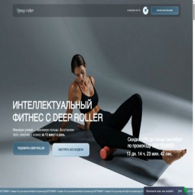 Скриншот главной страницы сайта deeproller.ru