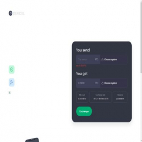 Скриншот главной страницы сайта defidel.com