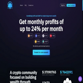 Скриншот главной страницы сайта defiphantom.ws