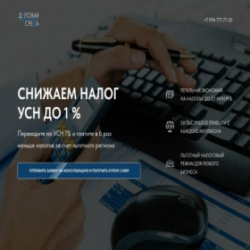 Скриншот главной страницы сайта del-sreda-sibir.ru