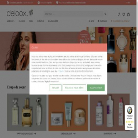 Скриншот главной страницы сайта deloox.be