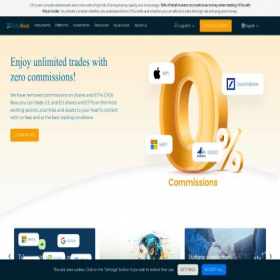 Скриншот главной страницы сайта deltastock.com