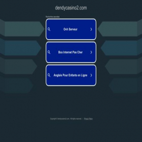 Скриншот главной страницы сайта dendycasino2.com