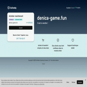 Скриншот главной страницы сайта denica-game.fun