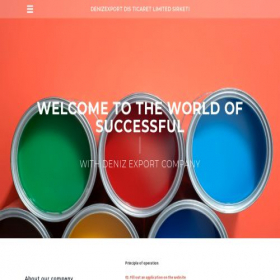 Скриншот главной страницы сайта denizexport.com.tr