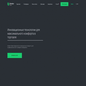 Скриншот главной страницы сайта denkerglobal.com