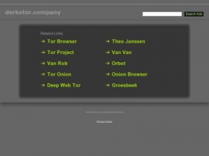 Скриншот главной страницы сайта derkstor.company