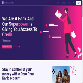 Скриншот главной страницы сайта deropeak.com
