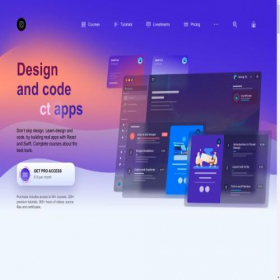 Скриншот главной страницы сайта designcode.io