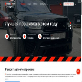 Скриншот главной страницы сайта detunauto.by